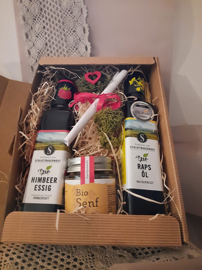Himbeerdressingbox